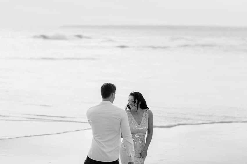 Portugal beach wedding engagement