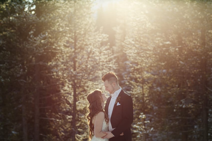 wedding in Lake Louise