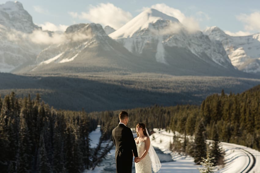 wedding in Banff Canada