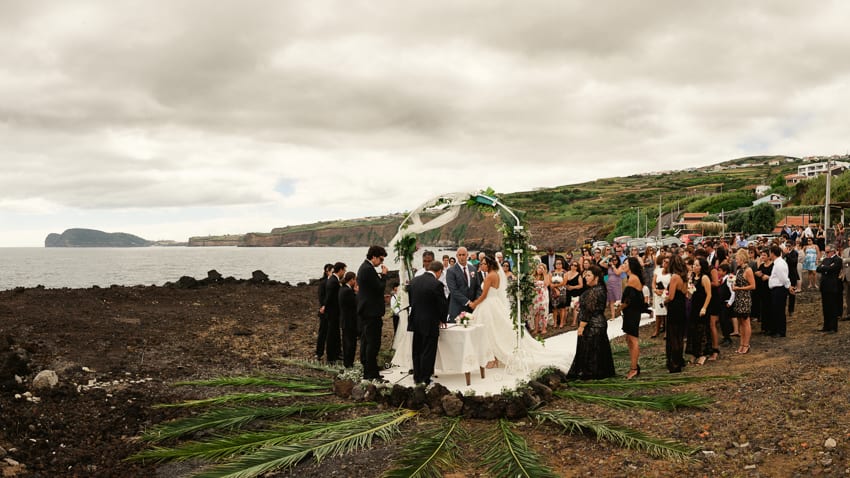 wedding in the Azores