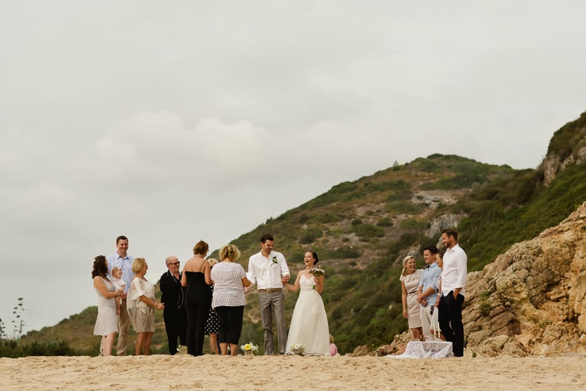 beach wedding elopement Algarve Portugal-32