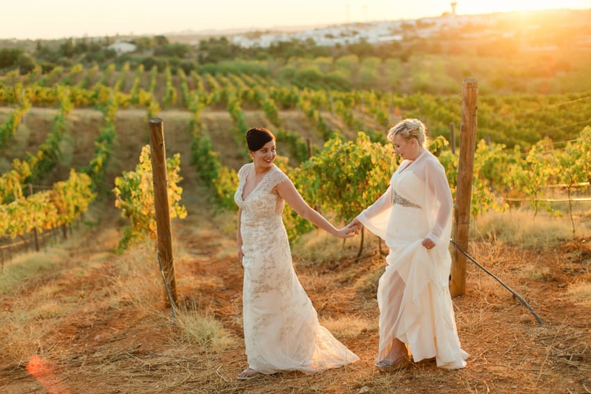 vineyard wedding Algarve