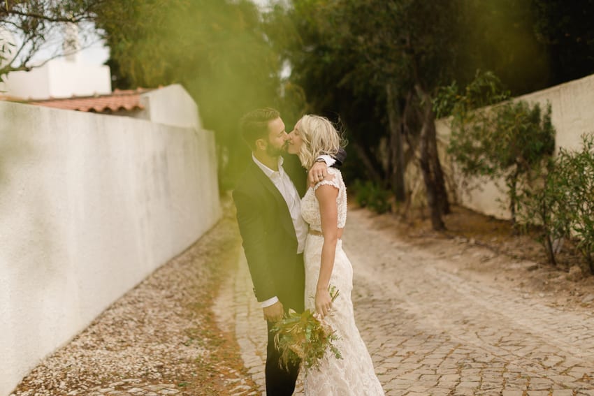 intimate wedding in Algarve