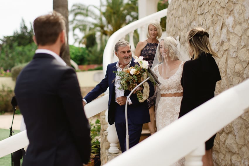 wedding in western Algarve