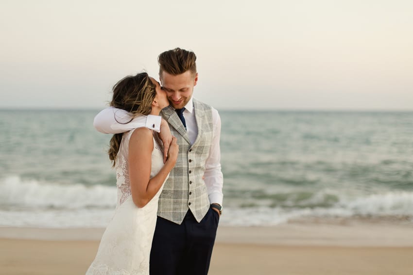 romantic beach wedding