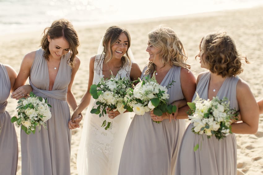 bride and bridesmaids Algarve