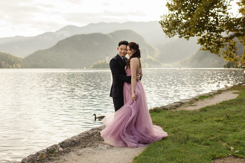 wedding in Bled lake