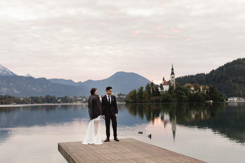 Wedding Lake Bled Slovenia
