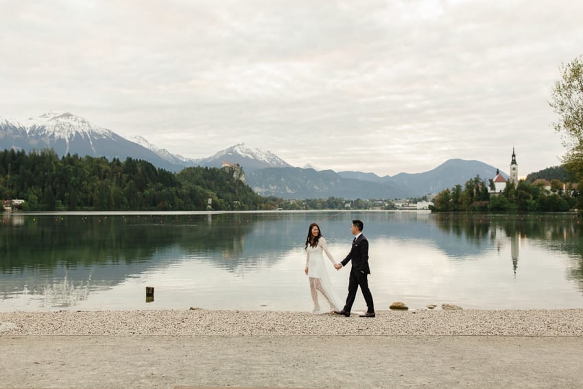 Lake Bled wedding photographer