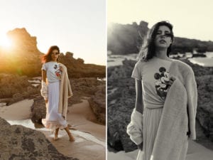 winter grunge fashion shoot