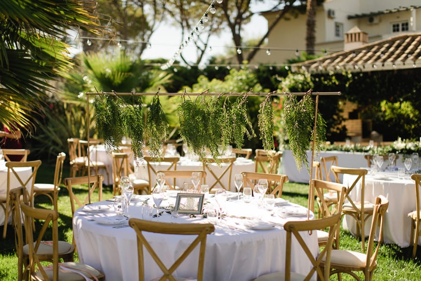 garden wedding Algarve