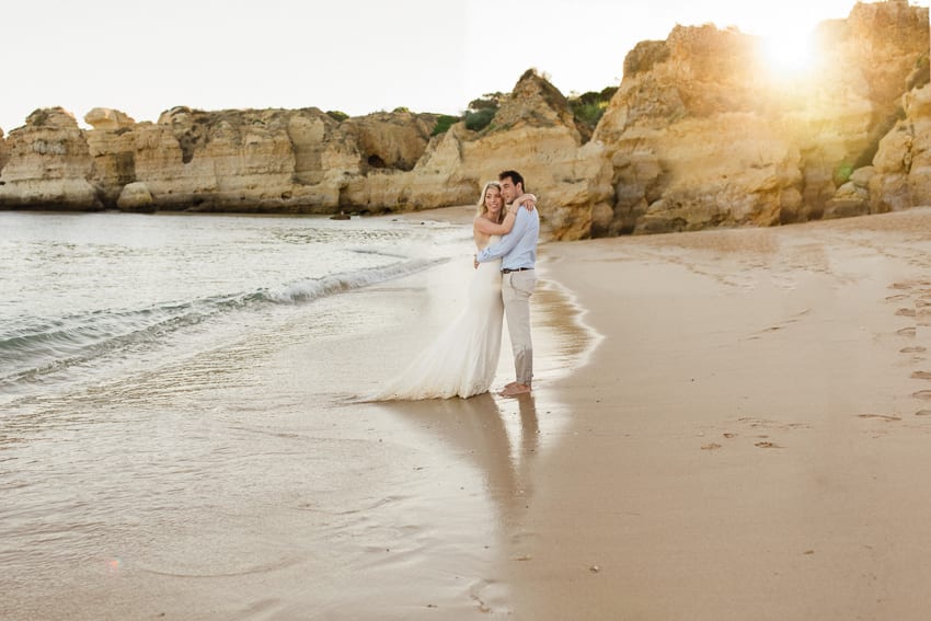 Algarve beach wedding