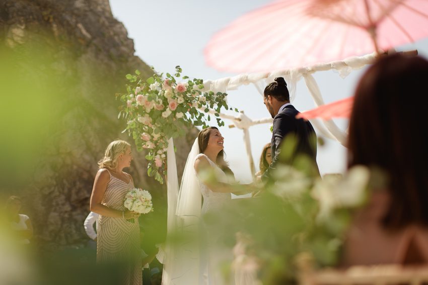 beach wedding Portugal