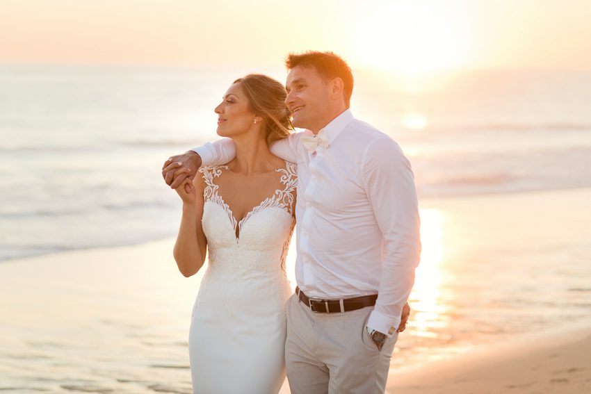 beach wedding portugal