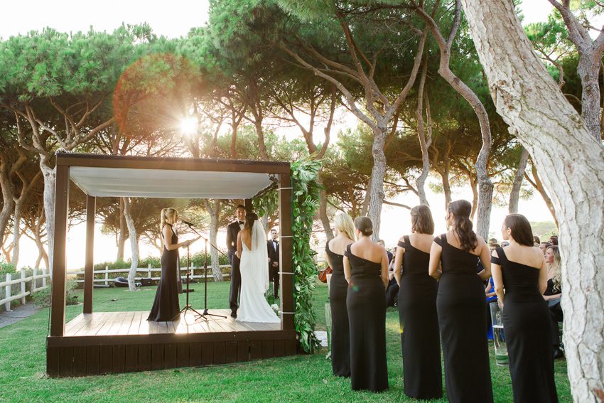 Algarve wedding ceremony