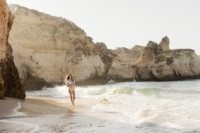 Algarve beach portrait session