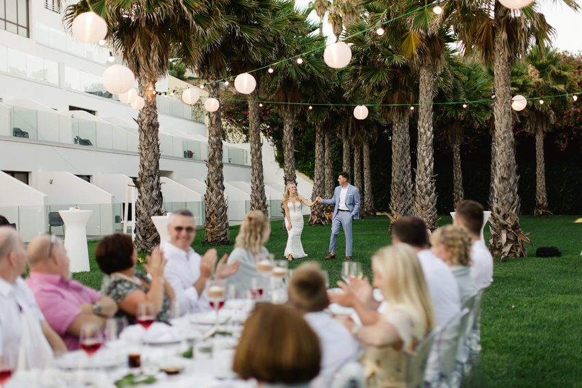 wedding reception Algarve