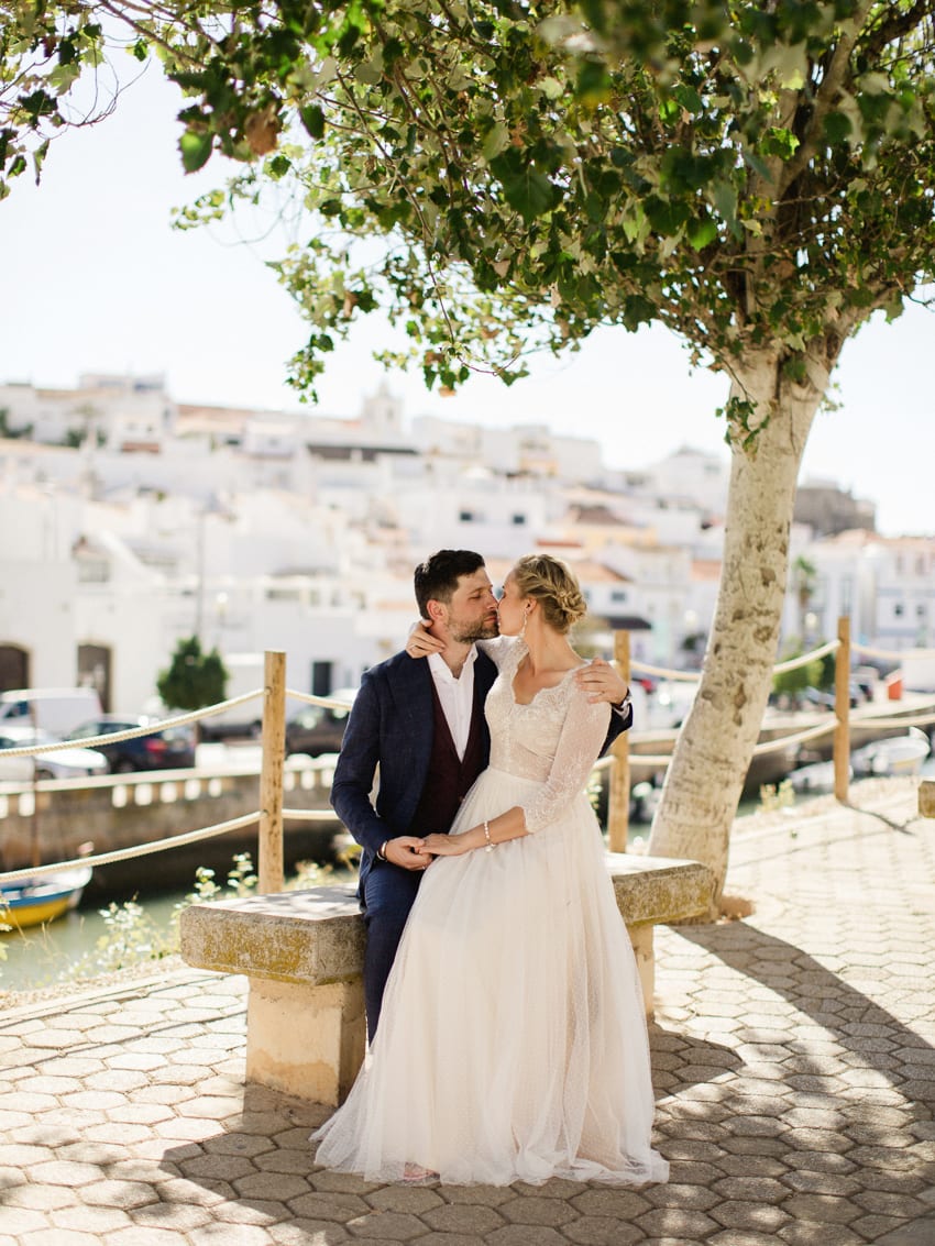 Algarve wedding portrait