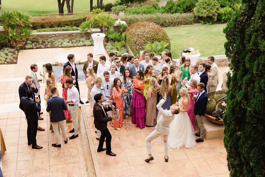Algarve wedding reception