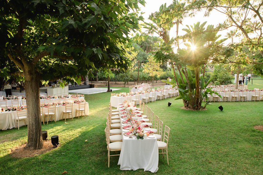 garden villa wedding Algarve