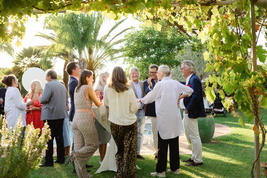 wedding reception Algarve Villa