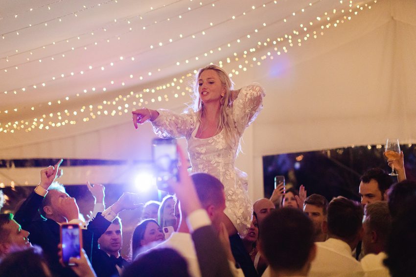 bride on the dancefloor