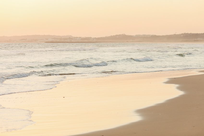 Algarve beach, sunset beach