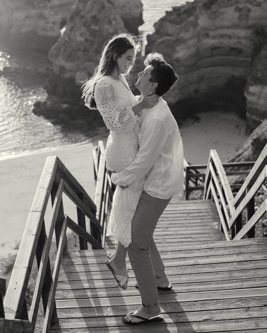 couples engagement session Algarve