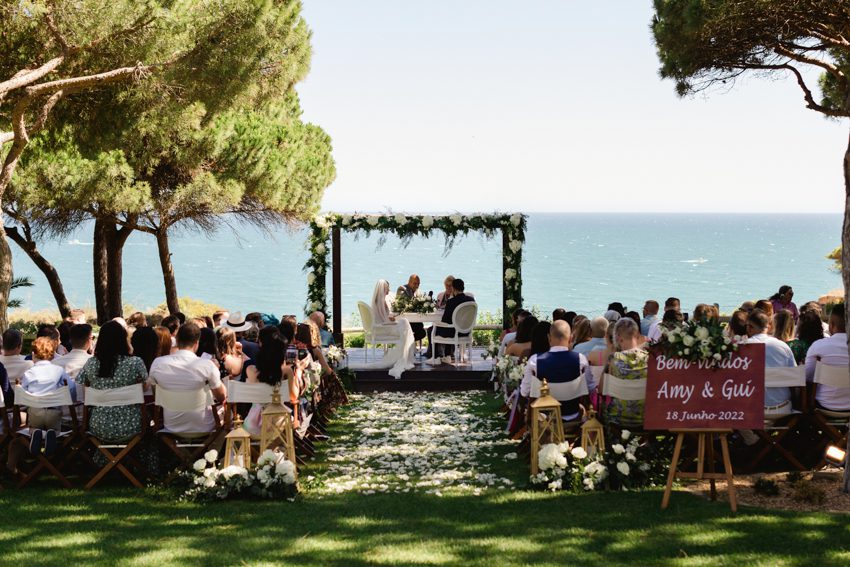 Wedding ceremony Algarve