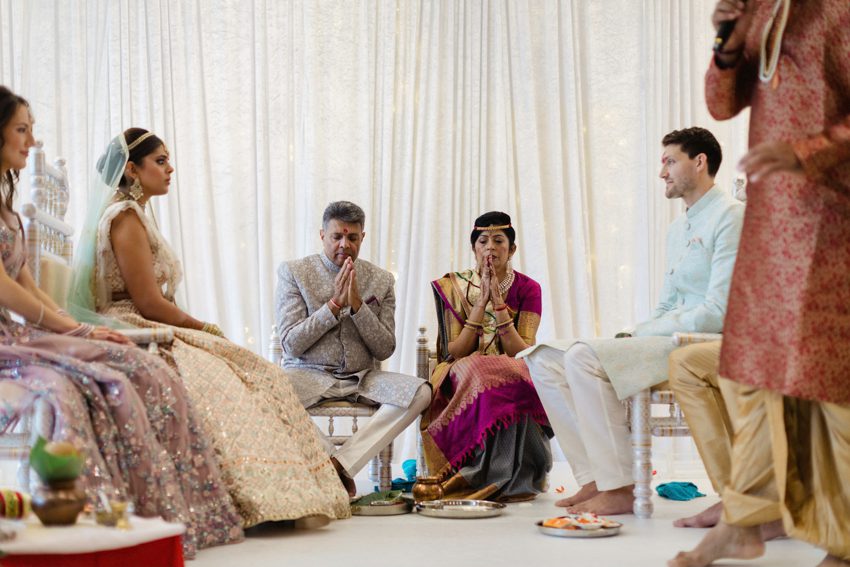 prayers to Lord Ganesh, Indian wedding ceremony 
