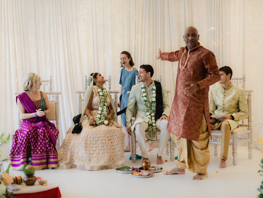 Indian wedding ceremony Algarve Portugal