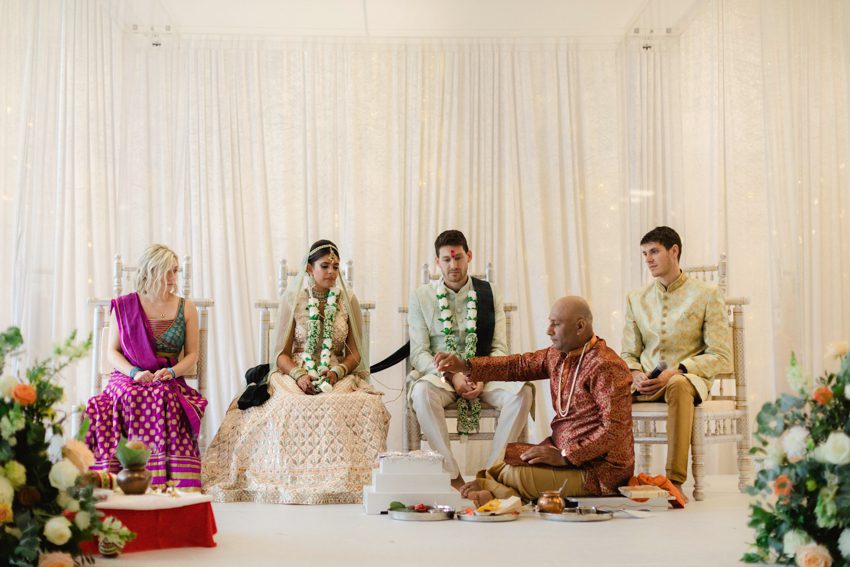 Indian wedding ceremony Algarve Portugal, AGNI PUJA : THE SACRED FIRE