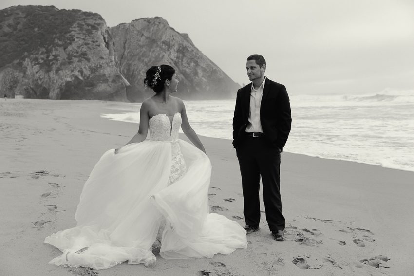 Bride style, bride fashion,Adraga beach Sintra elopement Portugal, Portugal wedding photography