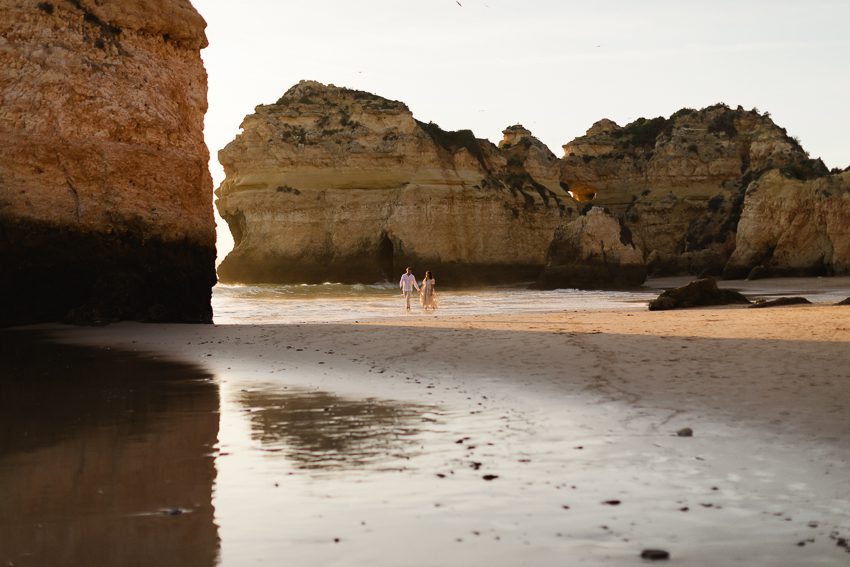 wedding engagement session in Algarve Portugal, wedding photography Portugal 