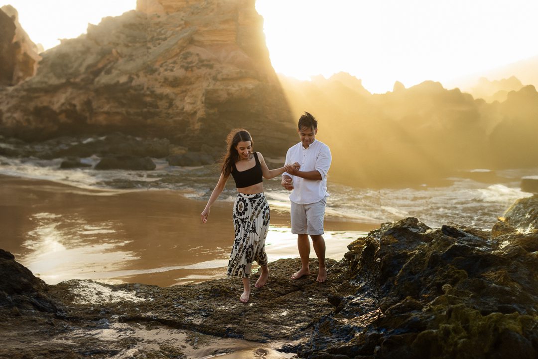 Engagement session, beach couples shoot, algarve beach shoot, Portugal beach, lifestyle photographer