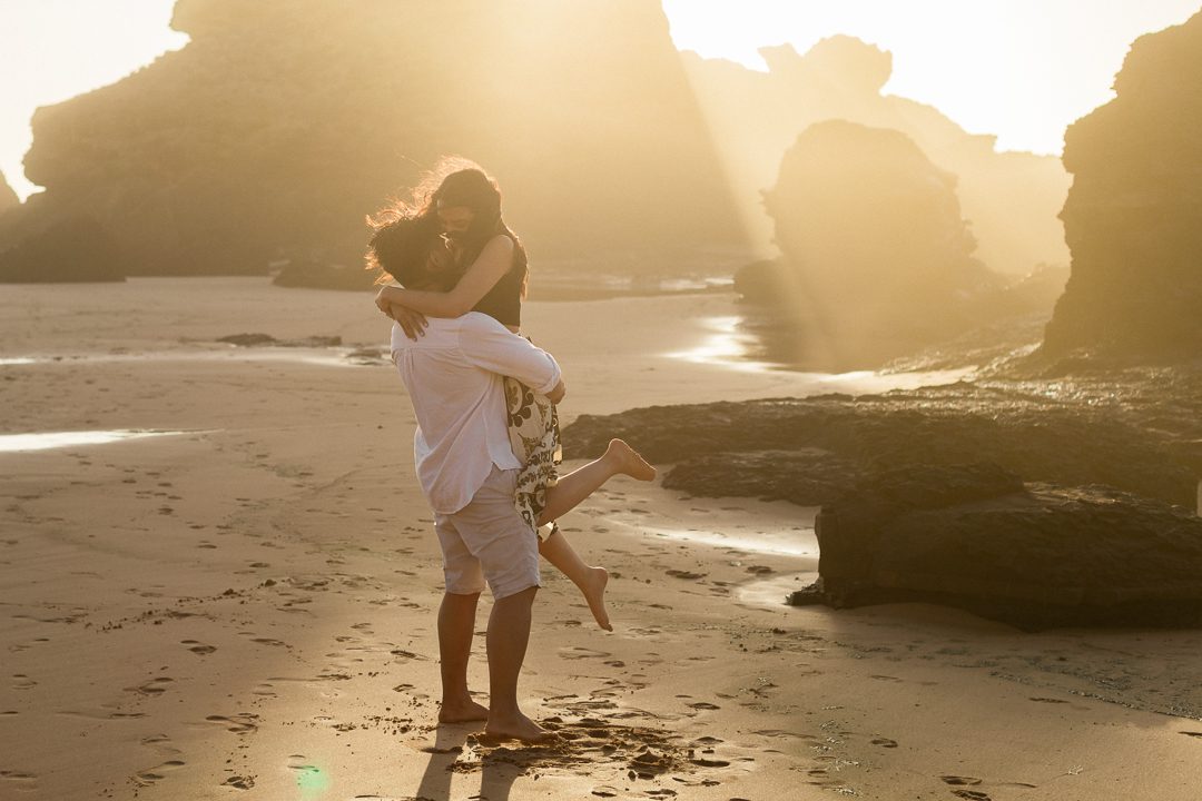 Engagement session, beach couples shoot, algarve beach shoot, Portugal beach, lifestyle photographer