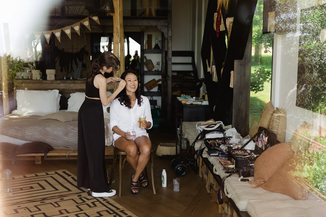 bridal make up, bridal prep, wedding morning, Algarve wedding photogrpahy, Portugal wedding