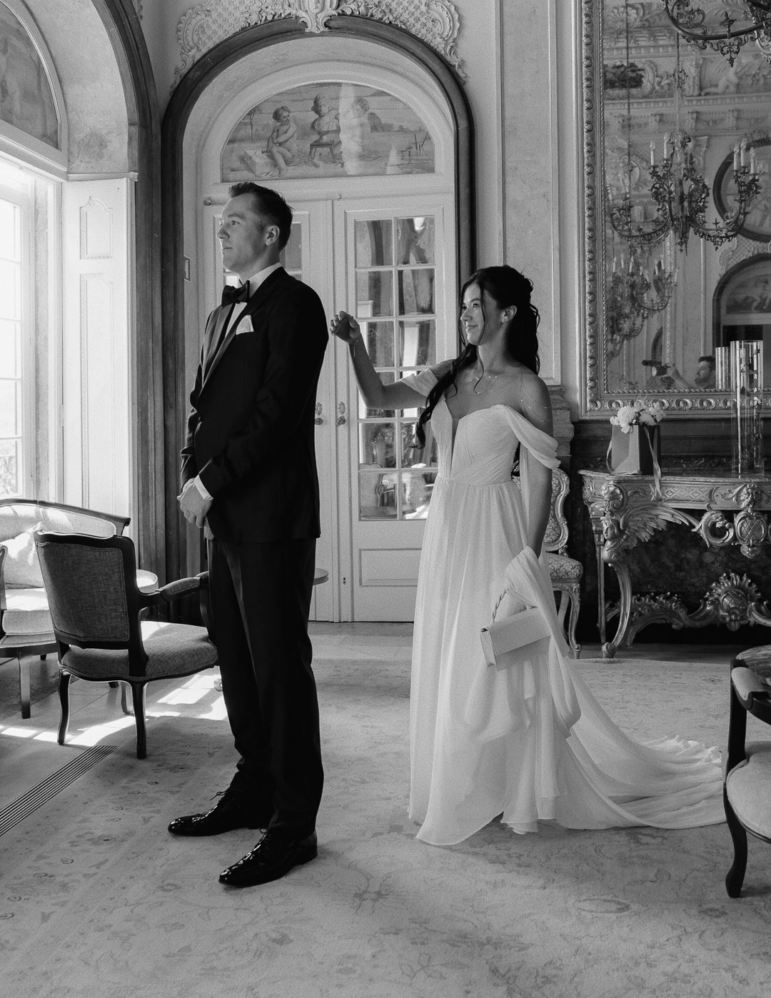 Portugal Elopement Estoi Palace