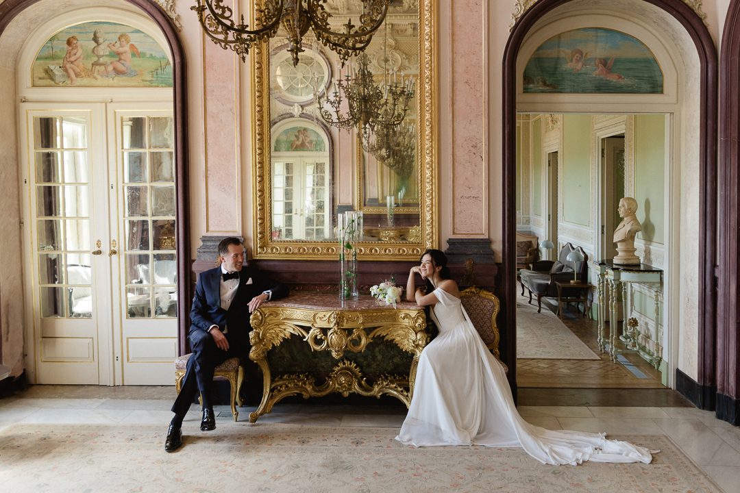 Portugal Elopement Estoi Palace