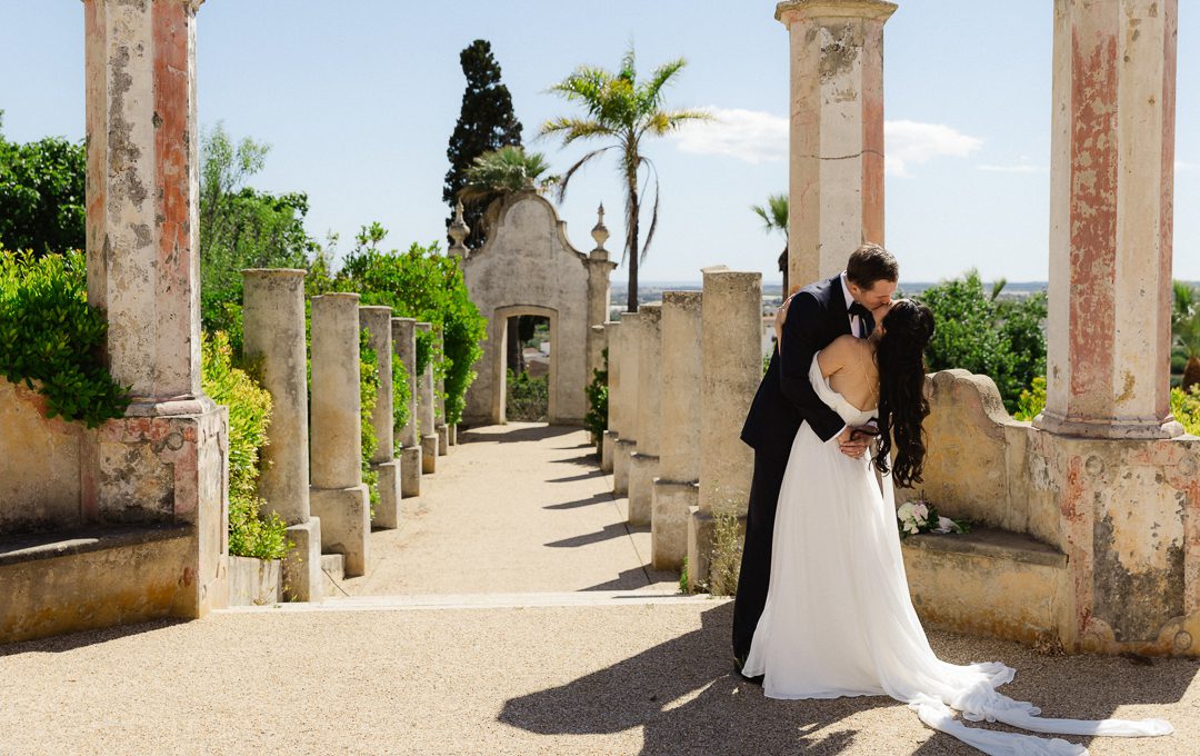 Portugal Elopement Estoi Palace
