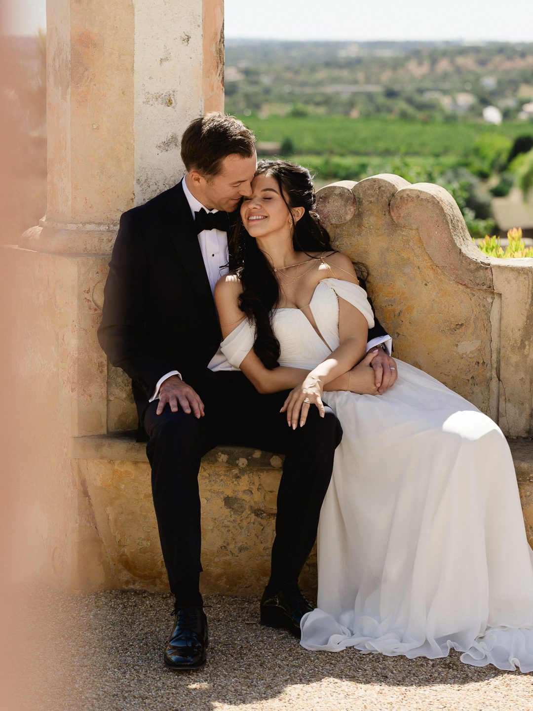 Portugal Elopement Estoi Palace