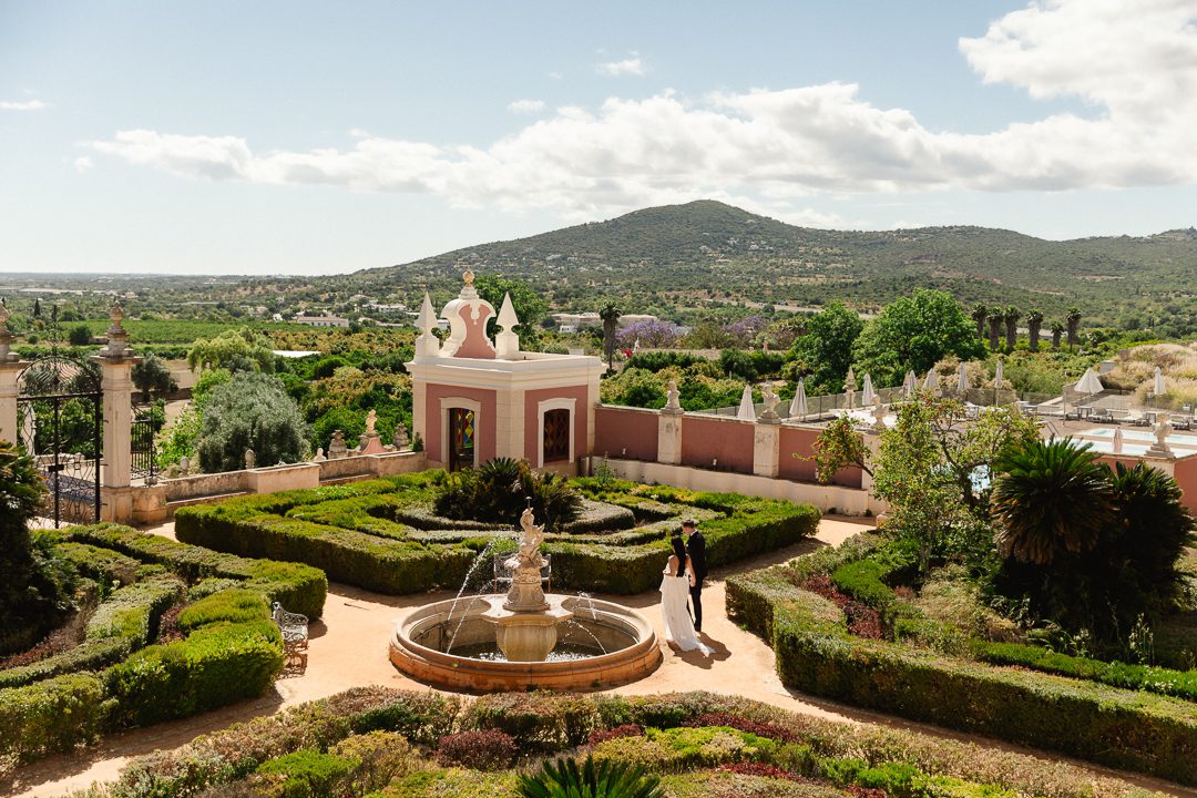 Portugal Elopement Estoi Palace