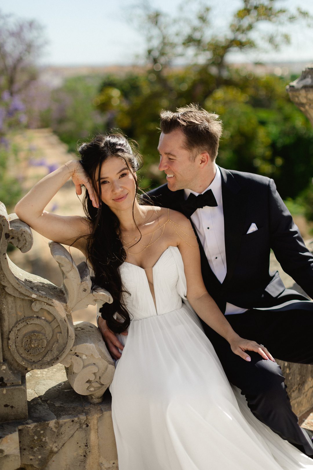 Portugal Elopement Estoi Palace