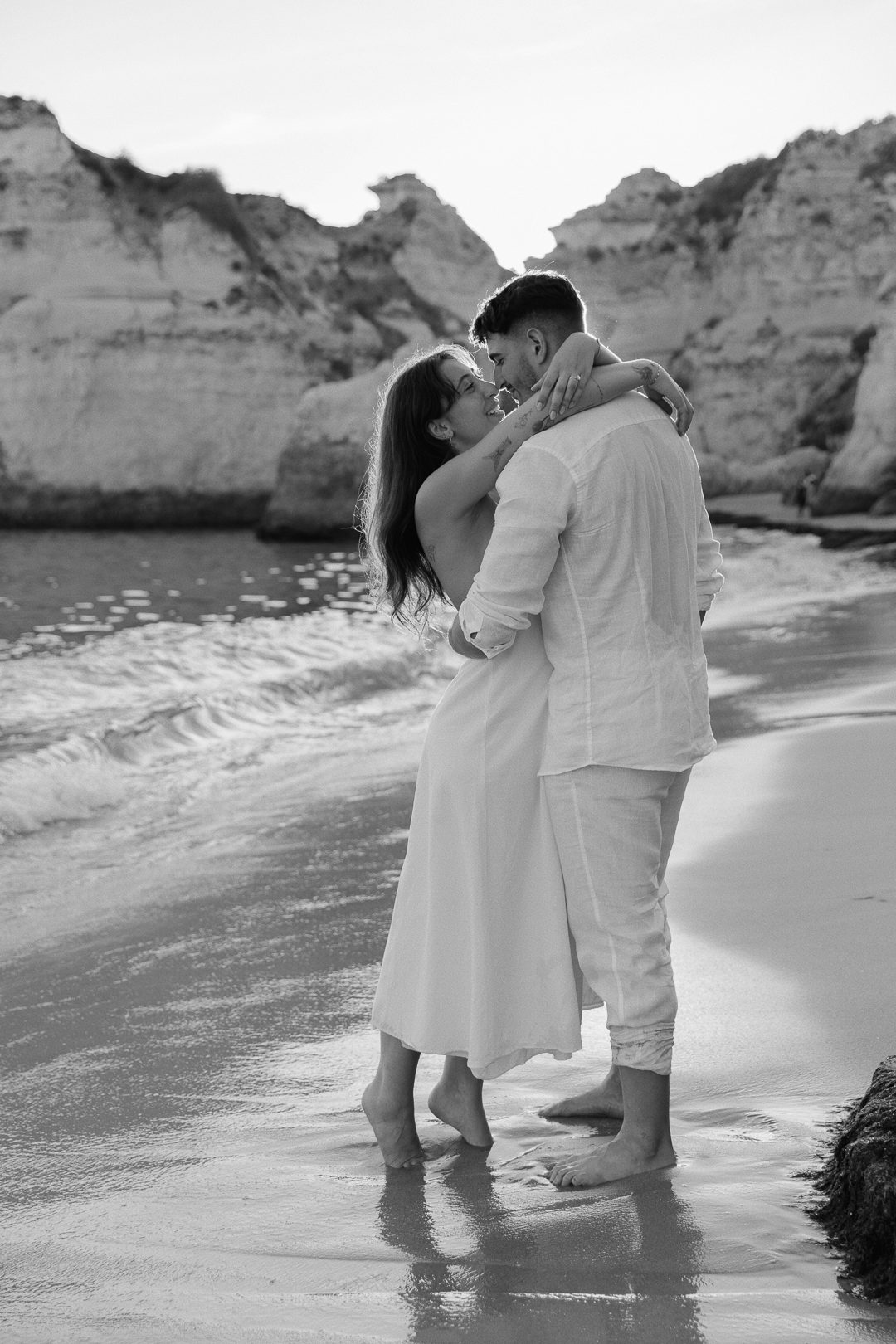 algarve beach, portugal photographer, destination engagement Europe, Algarve portraits, Algarve photography