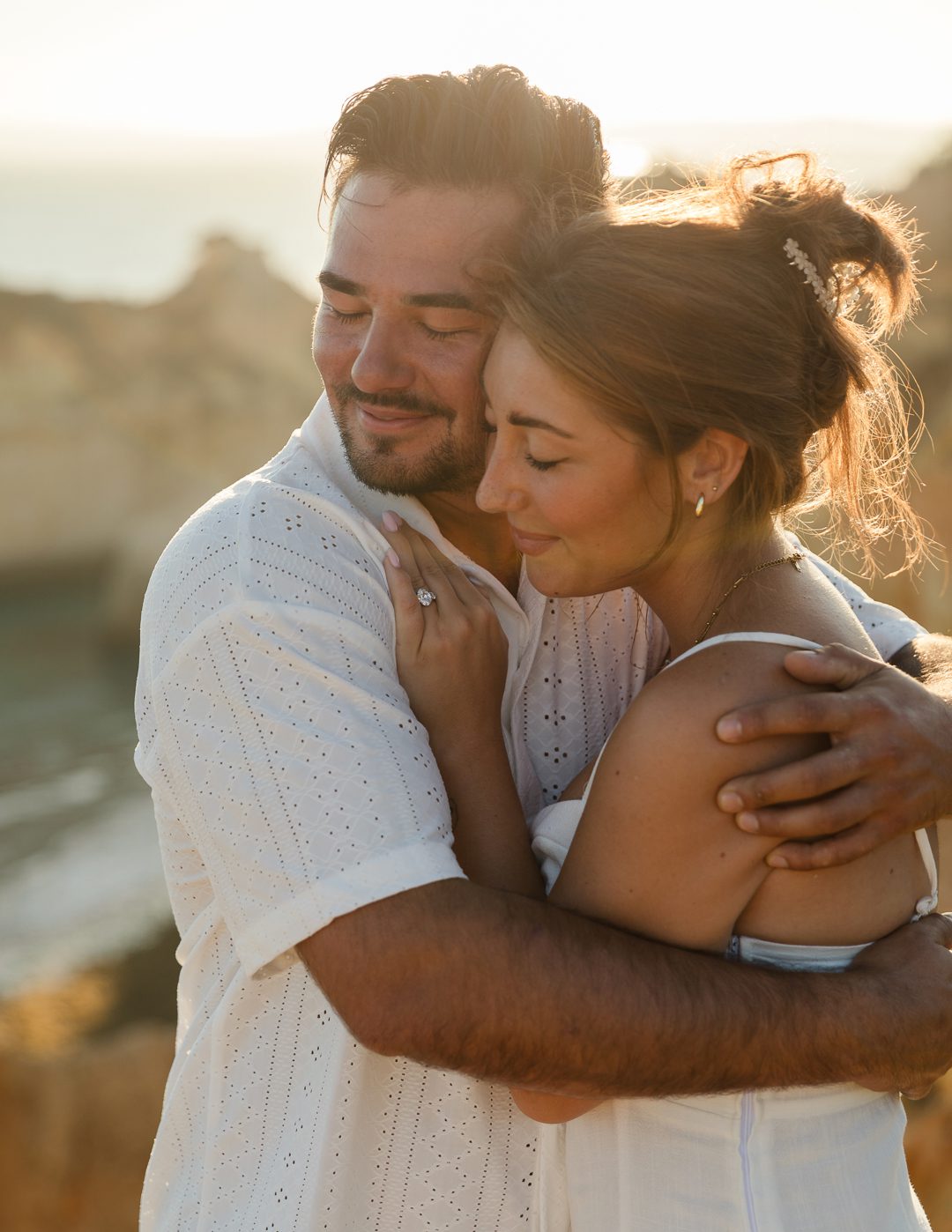 destination engagement proposal, lifestyle photography Algarve Portugal, Portugal wedding engagement session, Algarve photographer