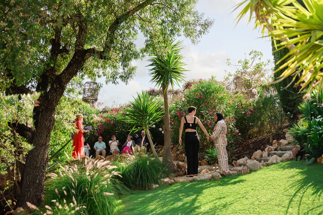 Intimate wedding in Algarve Portugal