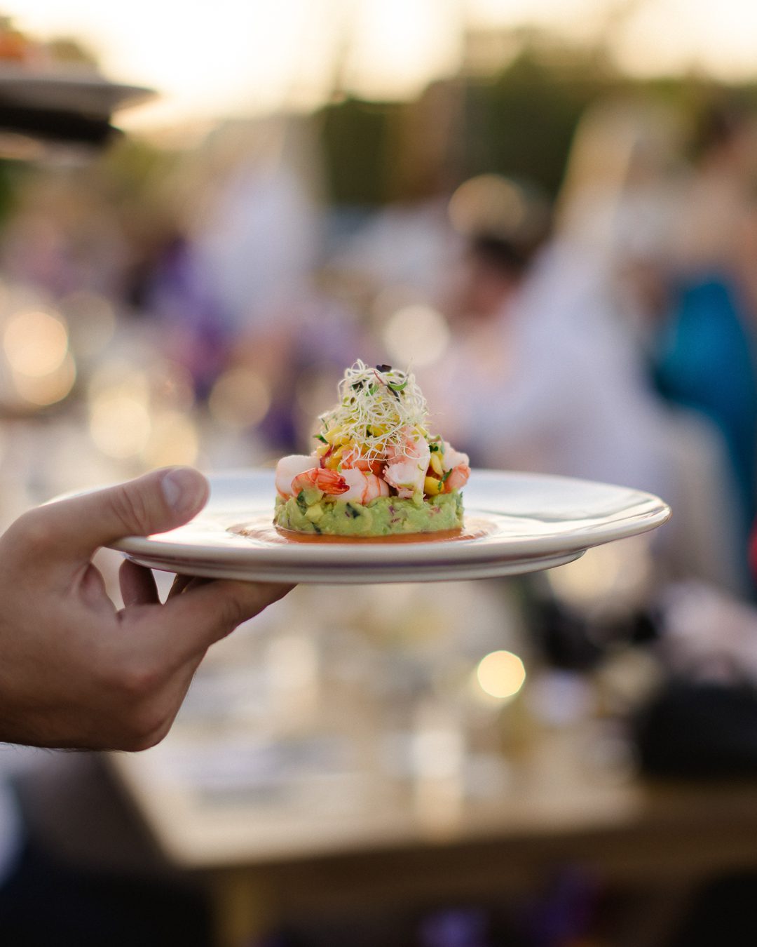 Wedding menu, Casa Do Lago wedding