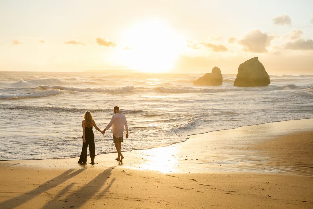 Natural documentary engagement photography in the Algarve, Portugal 