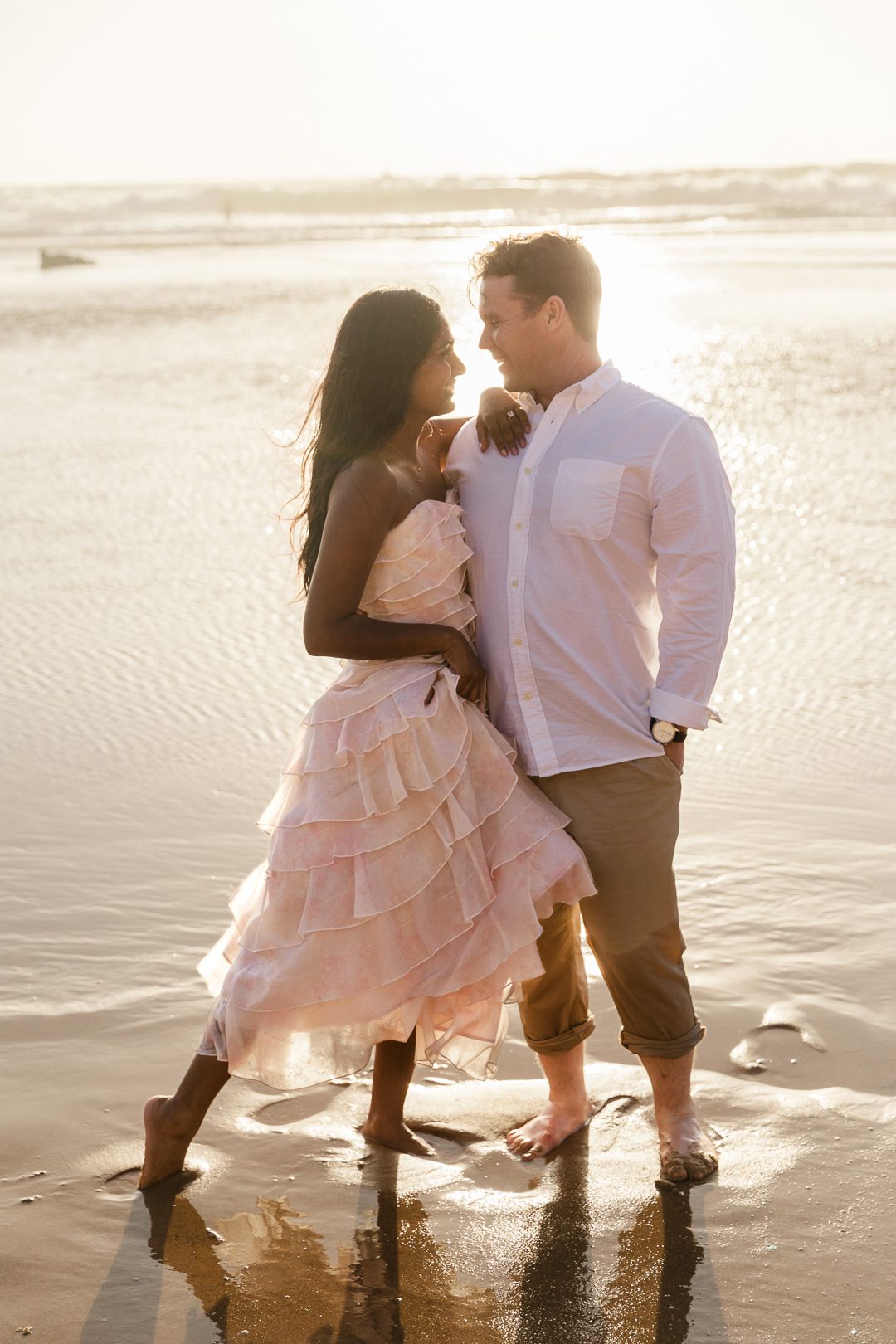 destination engagement session in Portugal, beach couples shoot Portugal, Algarve beach lifestyle shoot