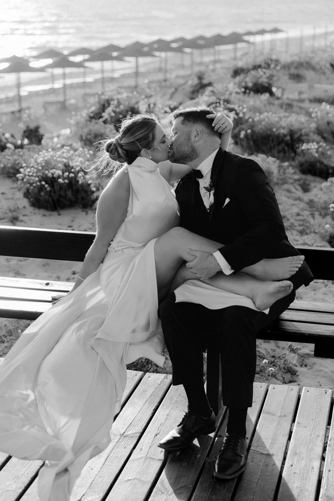 destination elopement in Portugal, bride and groom on the beach in Portugal, Palace wedding in Portugal, Wedding photography Portugal, Algarve wedding, Portugal elopement, Estoi Palace wedding